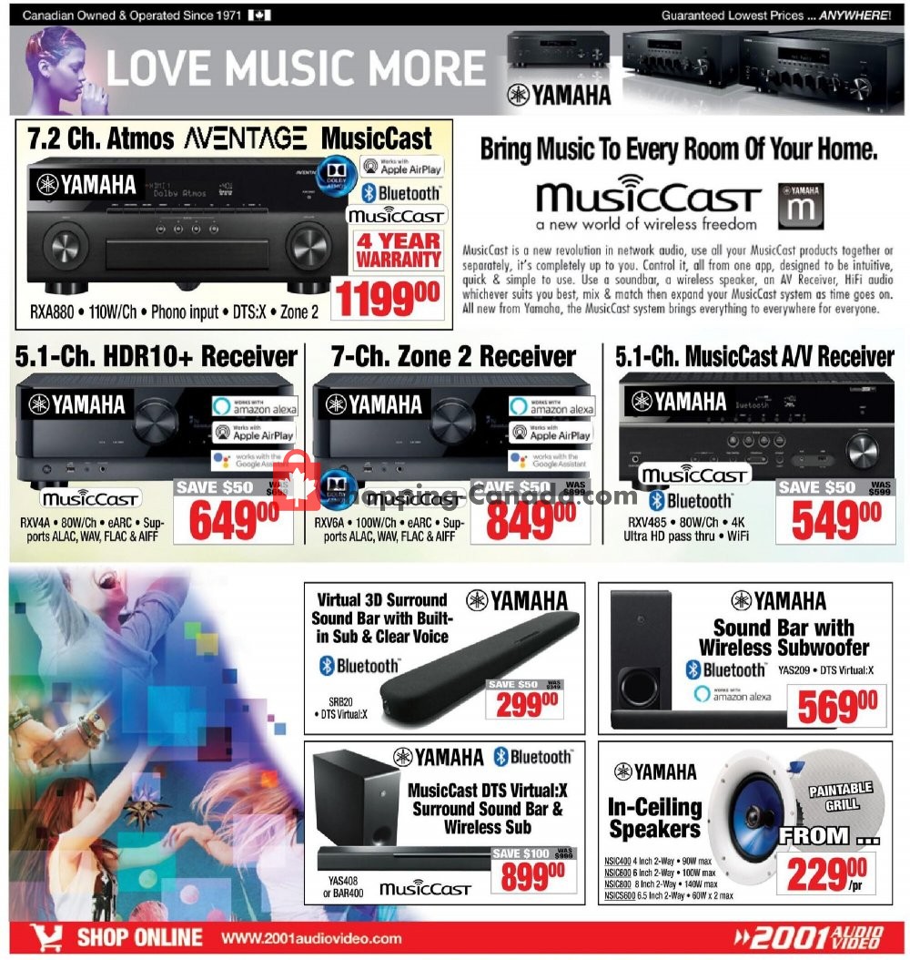 2001 Audio Video flyer from Friday October 9, 2020 to Thursday October 15, 2020 - page 10