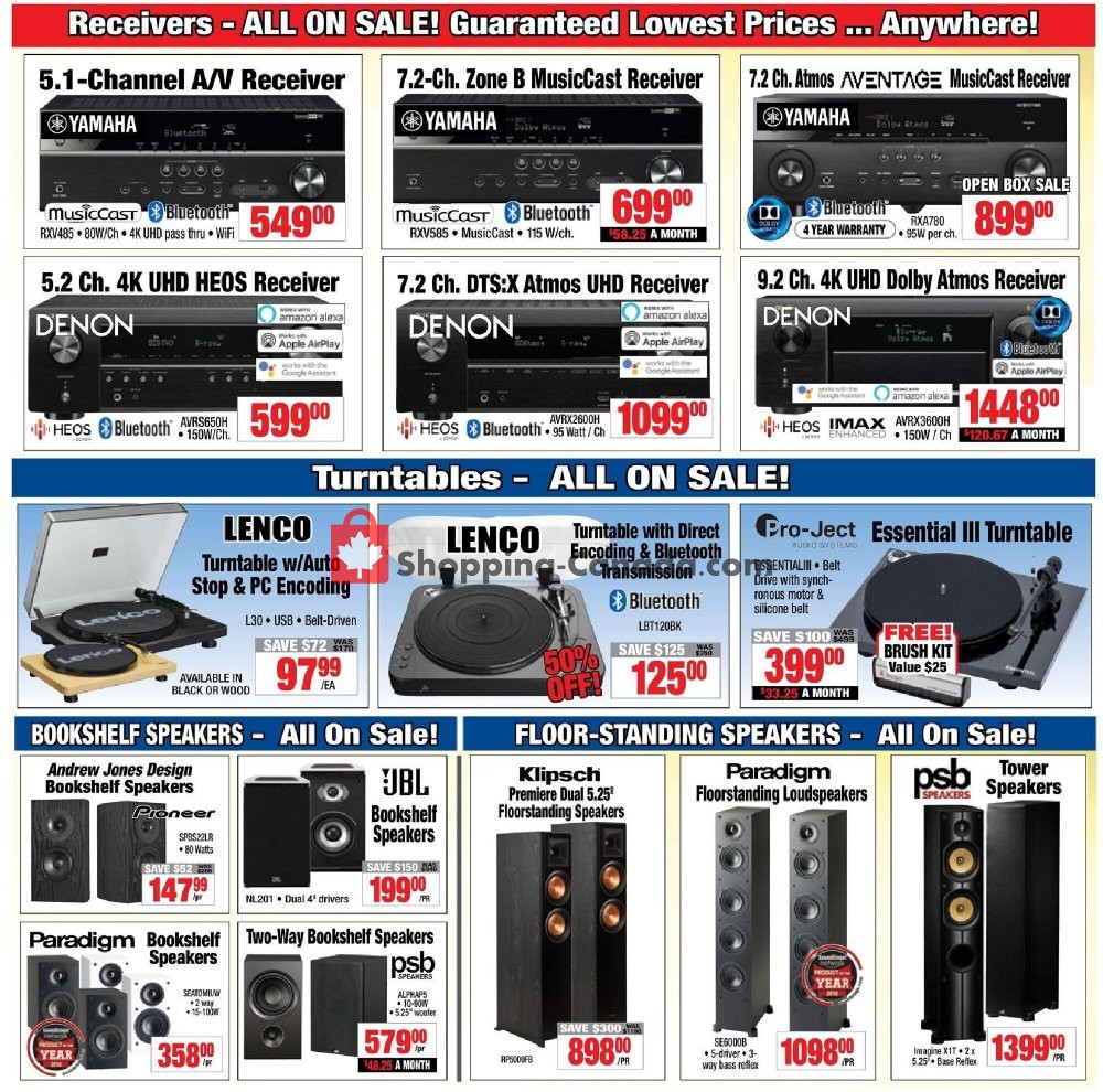 2001 Audio Video flyer from Friday October 9, 2020 to Thursday October 15, 2020 - page 4