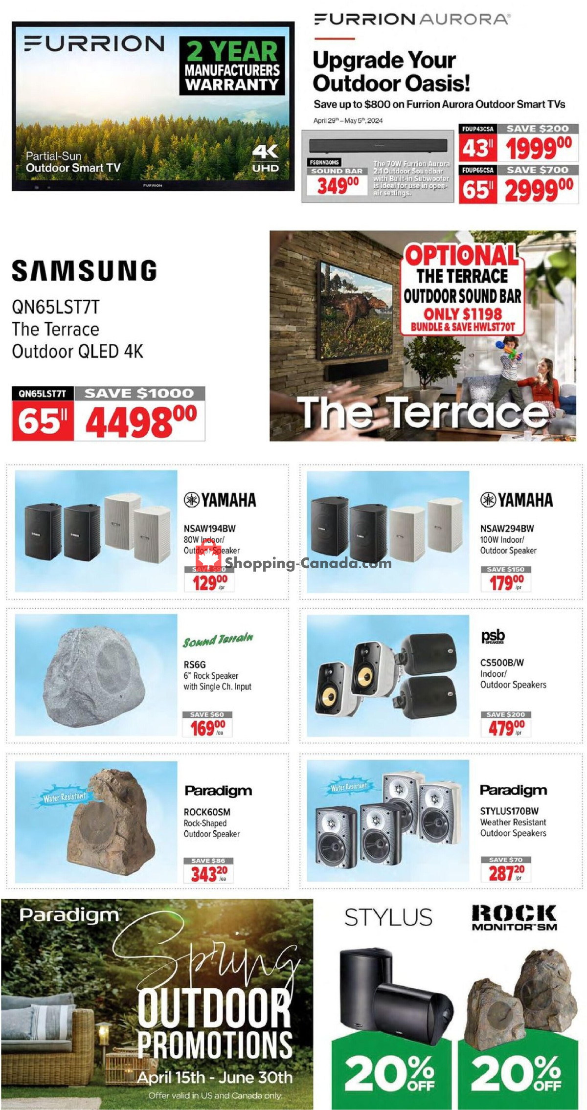 2001 Audio Video flyer from Friday May 10, 2024 to Thursday May 16, 2024 - page 7