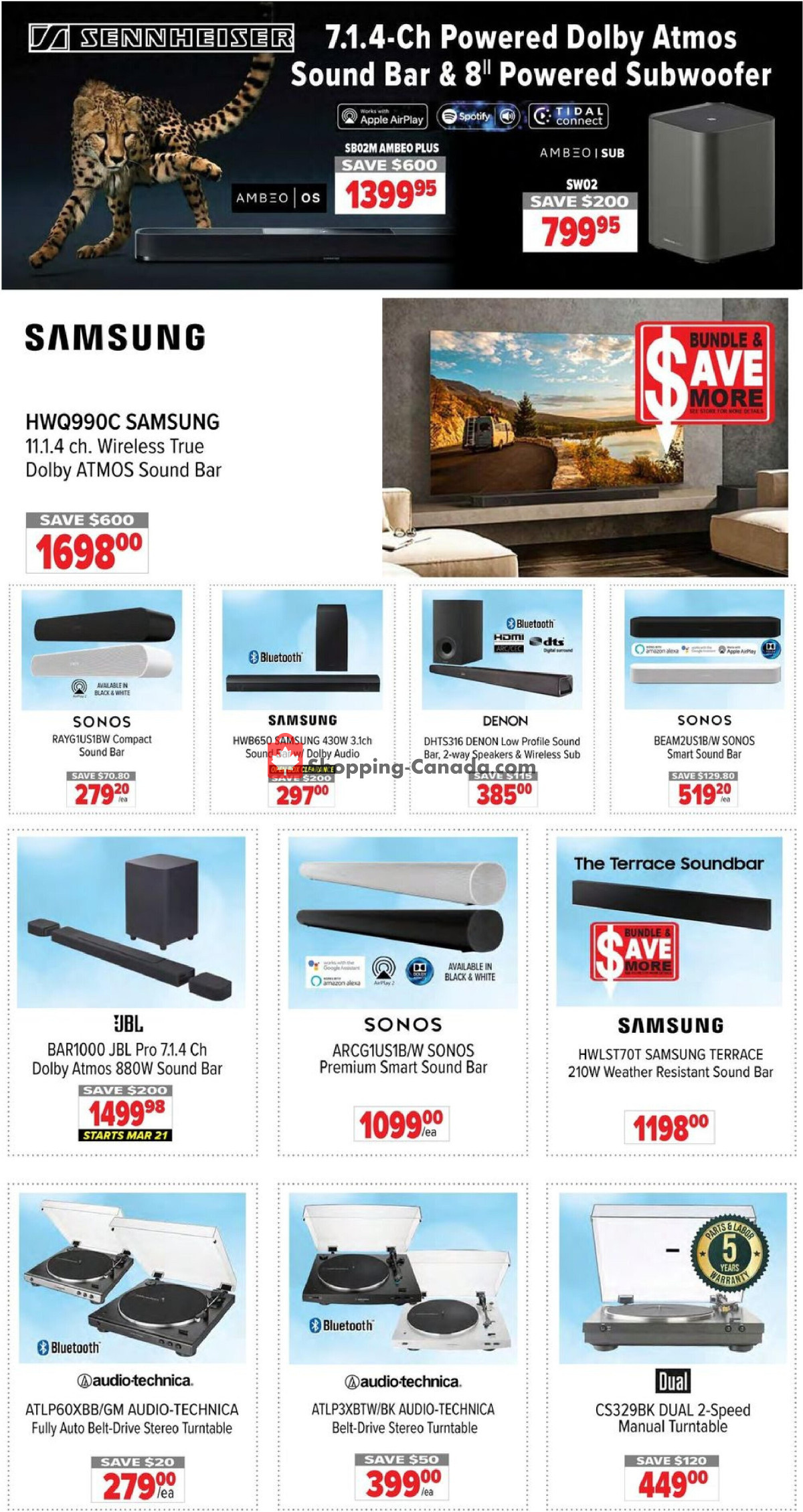 2001 Audio Video flyer from Friday March 15, 2024 to Thursday March 21, 2024 - page 5