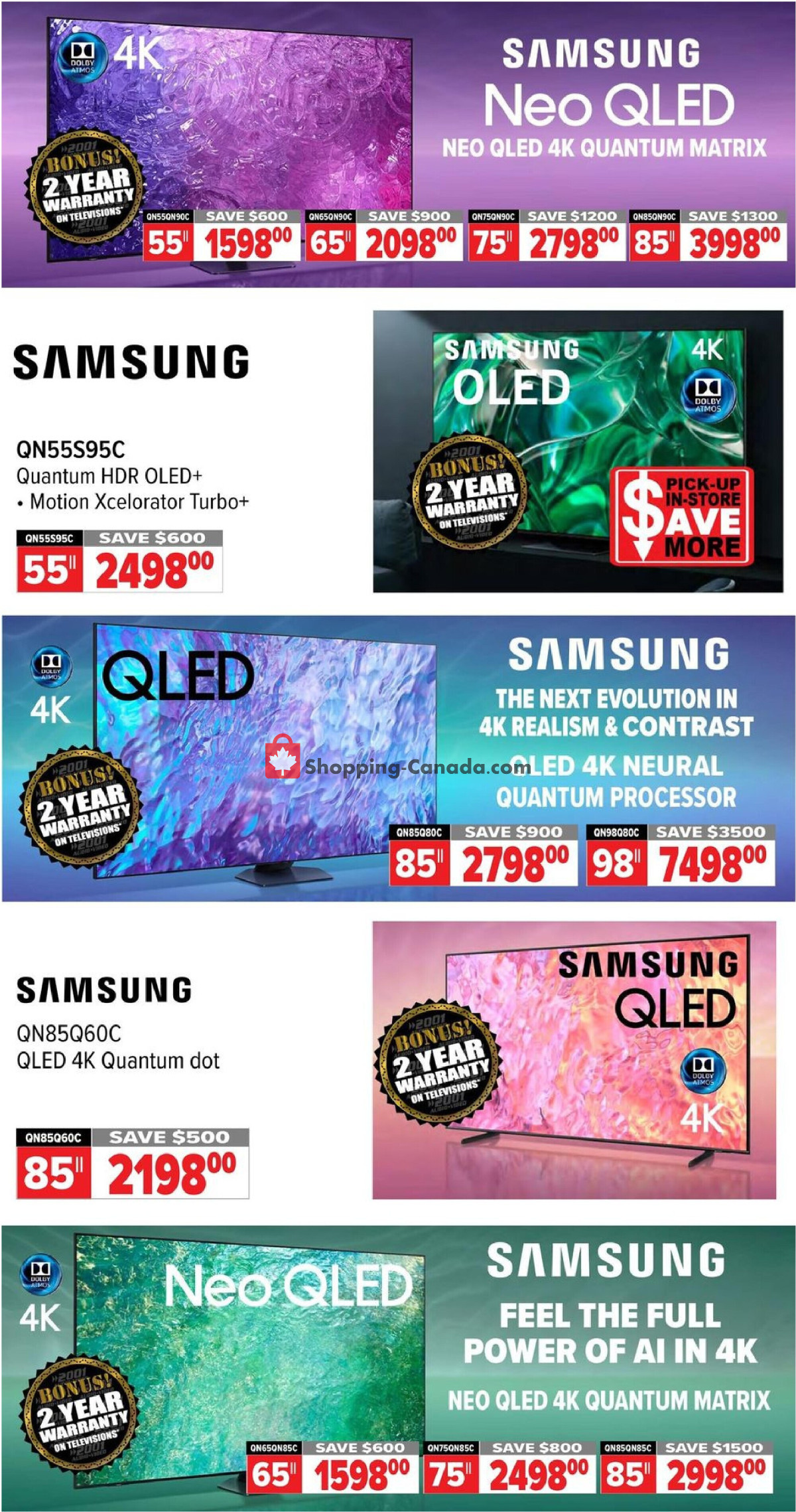 2001 Audio Video flyer from Friday March 15, 2024 to Thursday March 21, 2024 - page 7