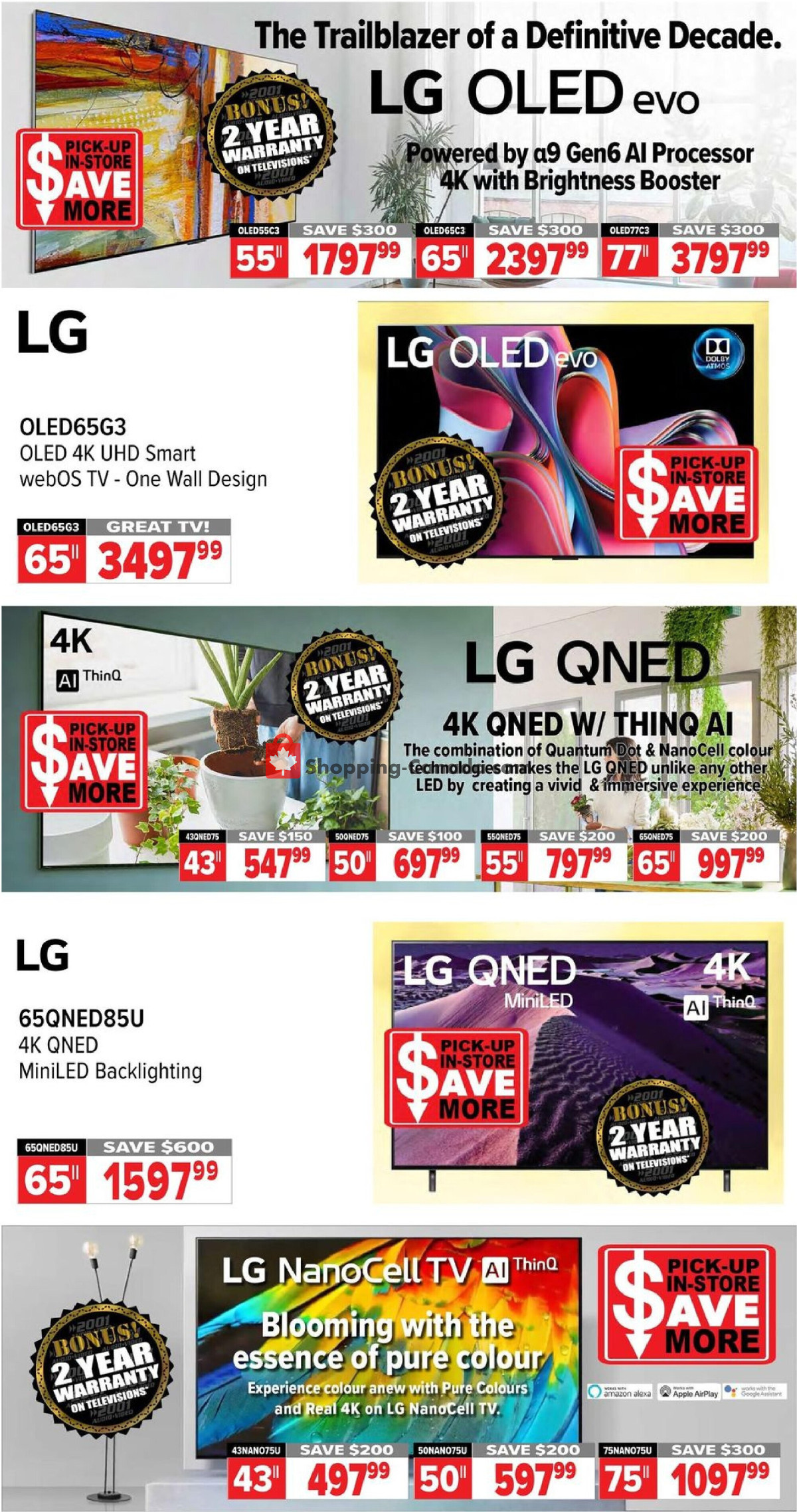 2001 Audio Video flyer from Friday March 15, 2024 to Thursday March 21, 2024 - page 8