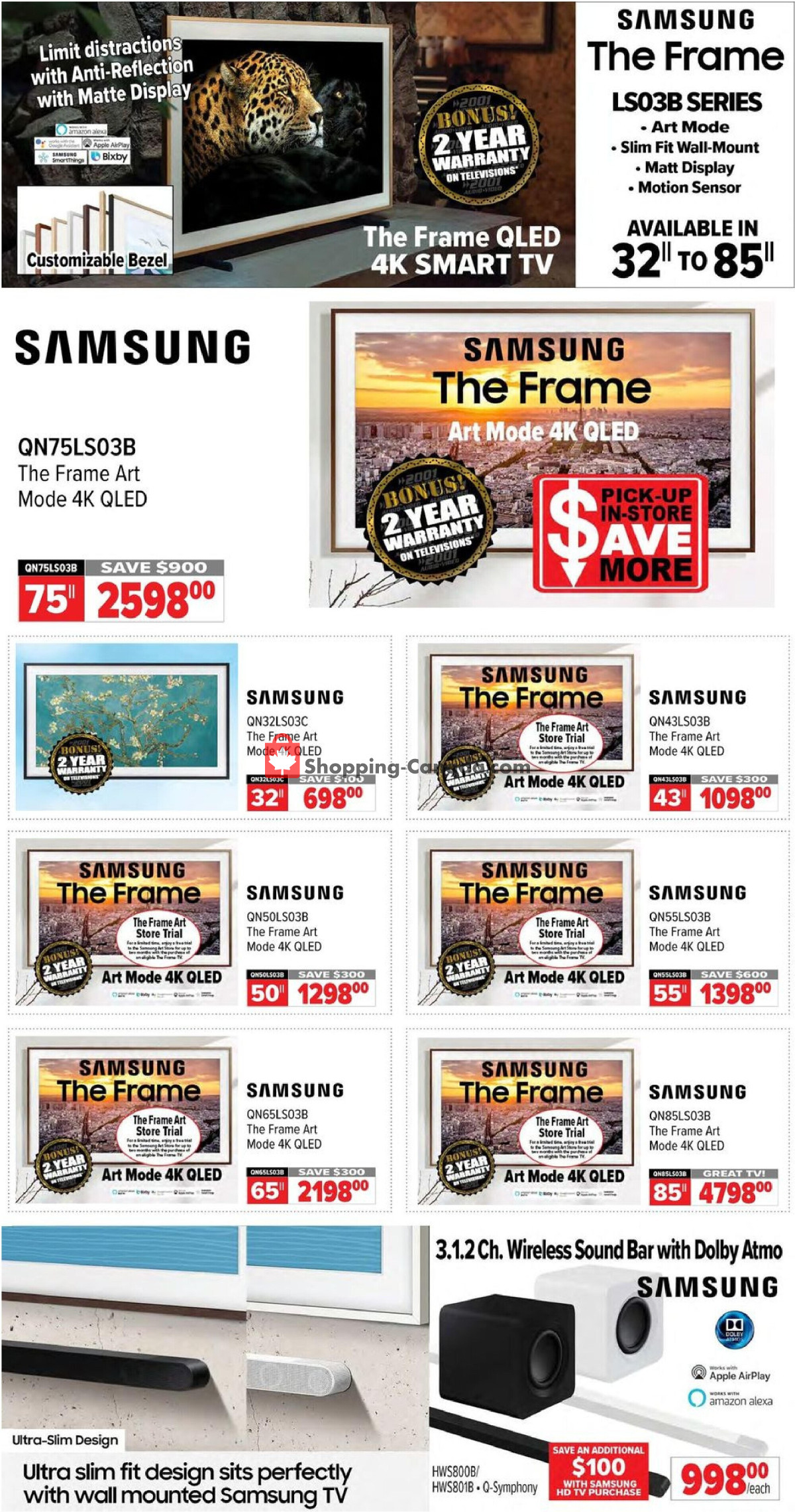 2001 Audio Video flyer from Friday March 15, 2024 to Thursday March 21, 2024 - page 9