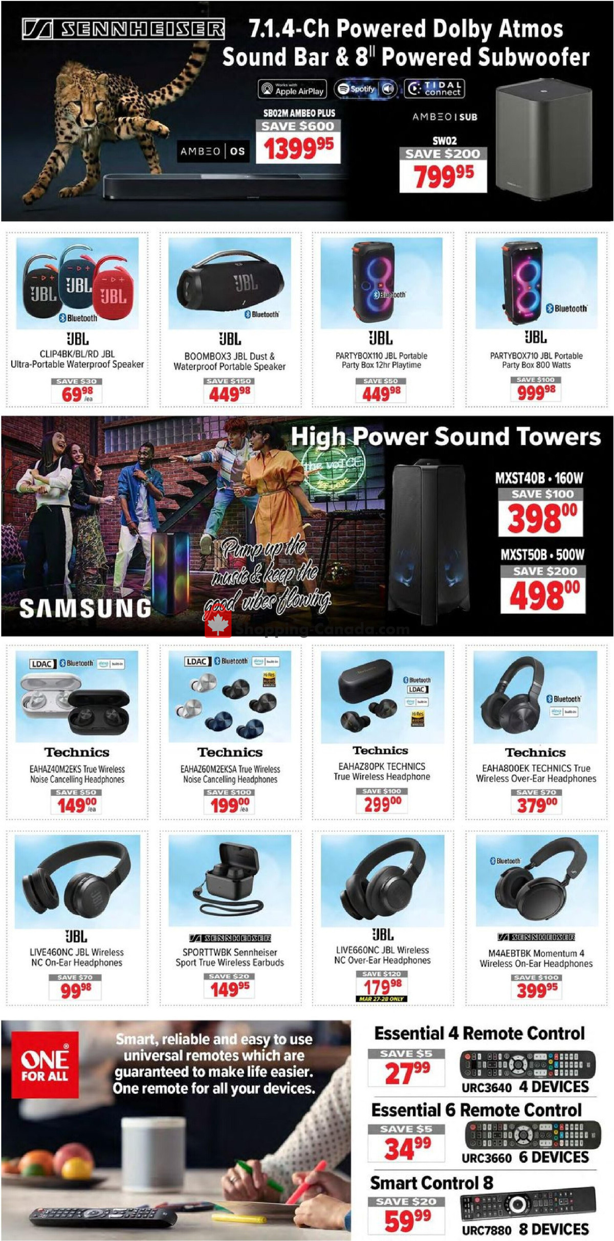 2001 Audio Video flyer from Friday March 22, 2024 to Thursday March 28, 2024 - page 14