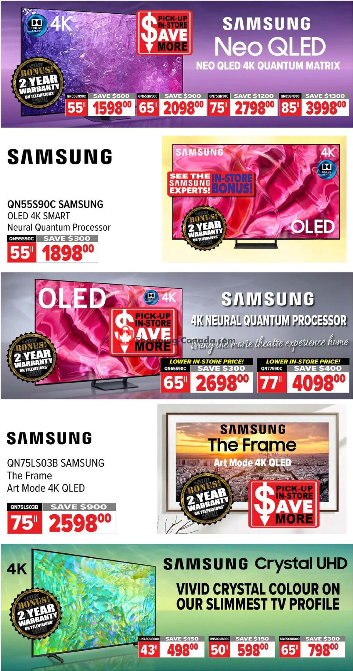 2001 Audio Video flyer from Friday March 22, 2024 to Thursday March 28, 2024 - page 2