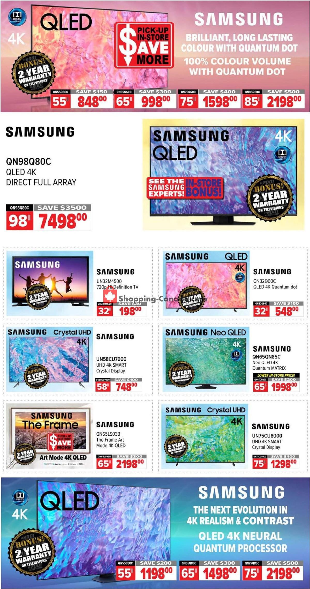 2001 Audio Video flyer from Friday March 22, 2024 to Thursday March 28, 2024 - page 3