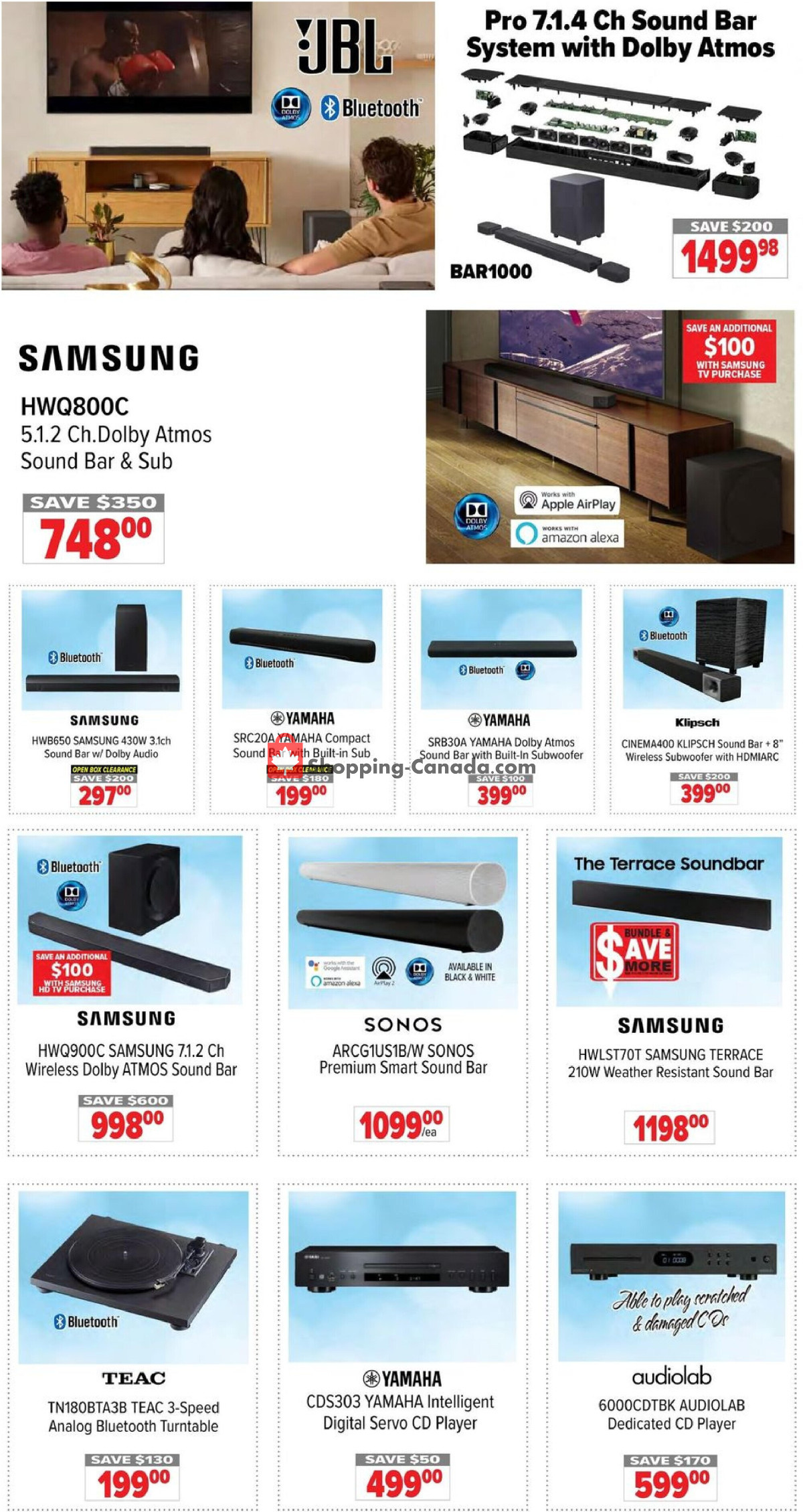 2001 Audio Video flyer from Friday March 22, 2024 to Thursday March 28, 2024 - page 5