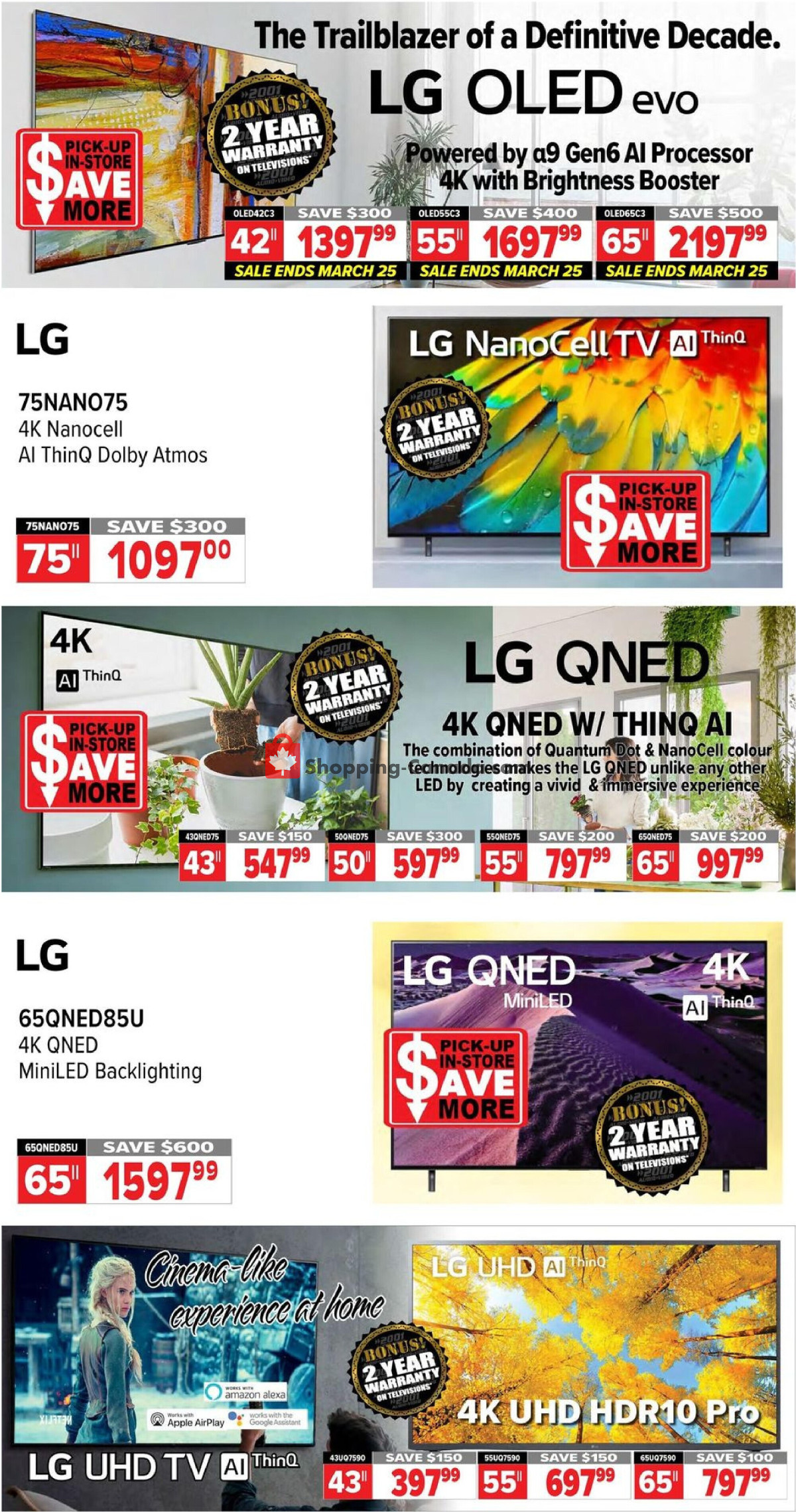 2001 Audio Video flyer from Friday March 22, 2024 to Thursday March 28, 2024 - page 7