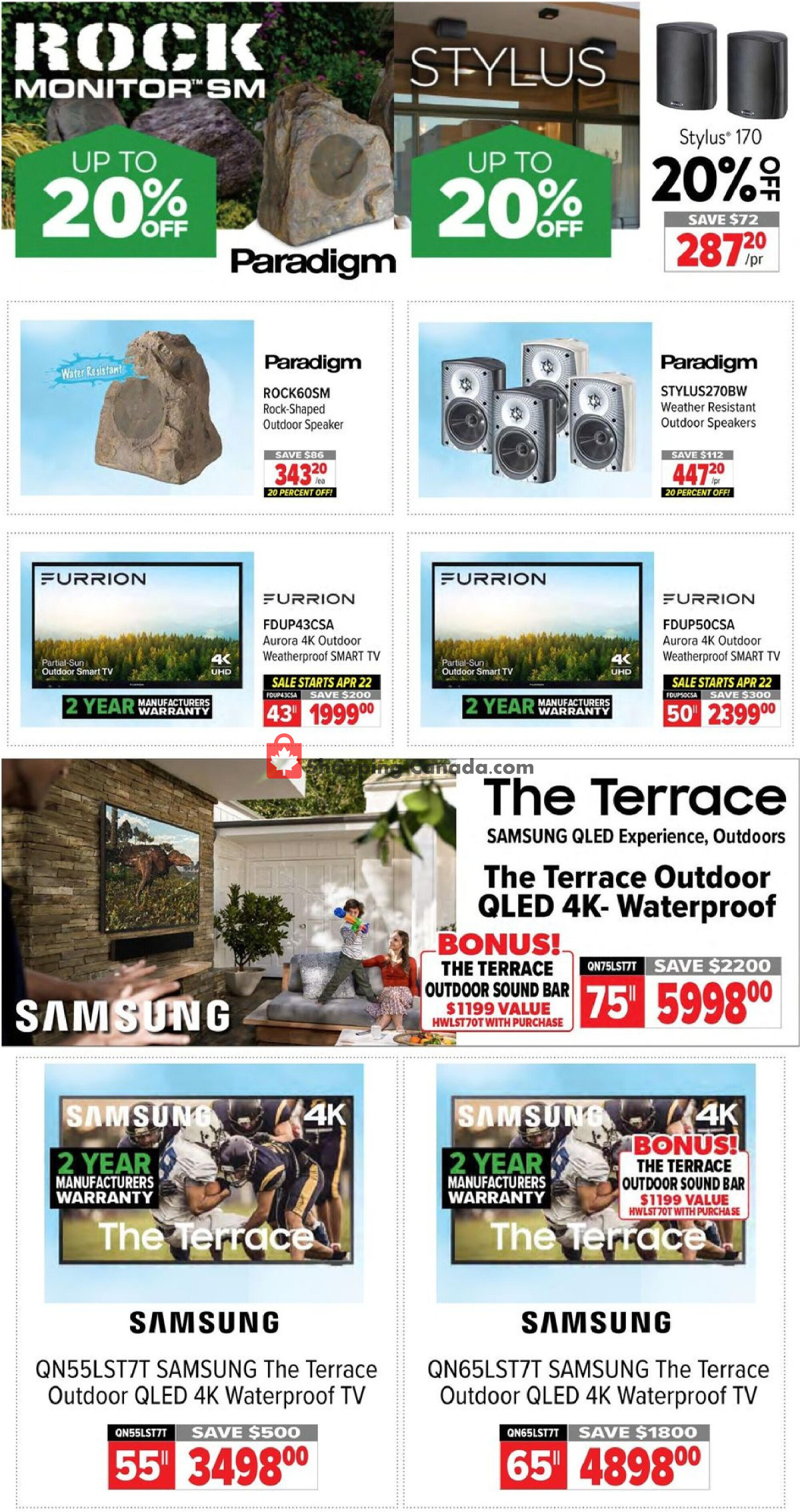 2001 Audio Video flyer from Friday April 19, 2024 to Thursday April 25, 2024 - page 13