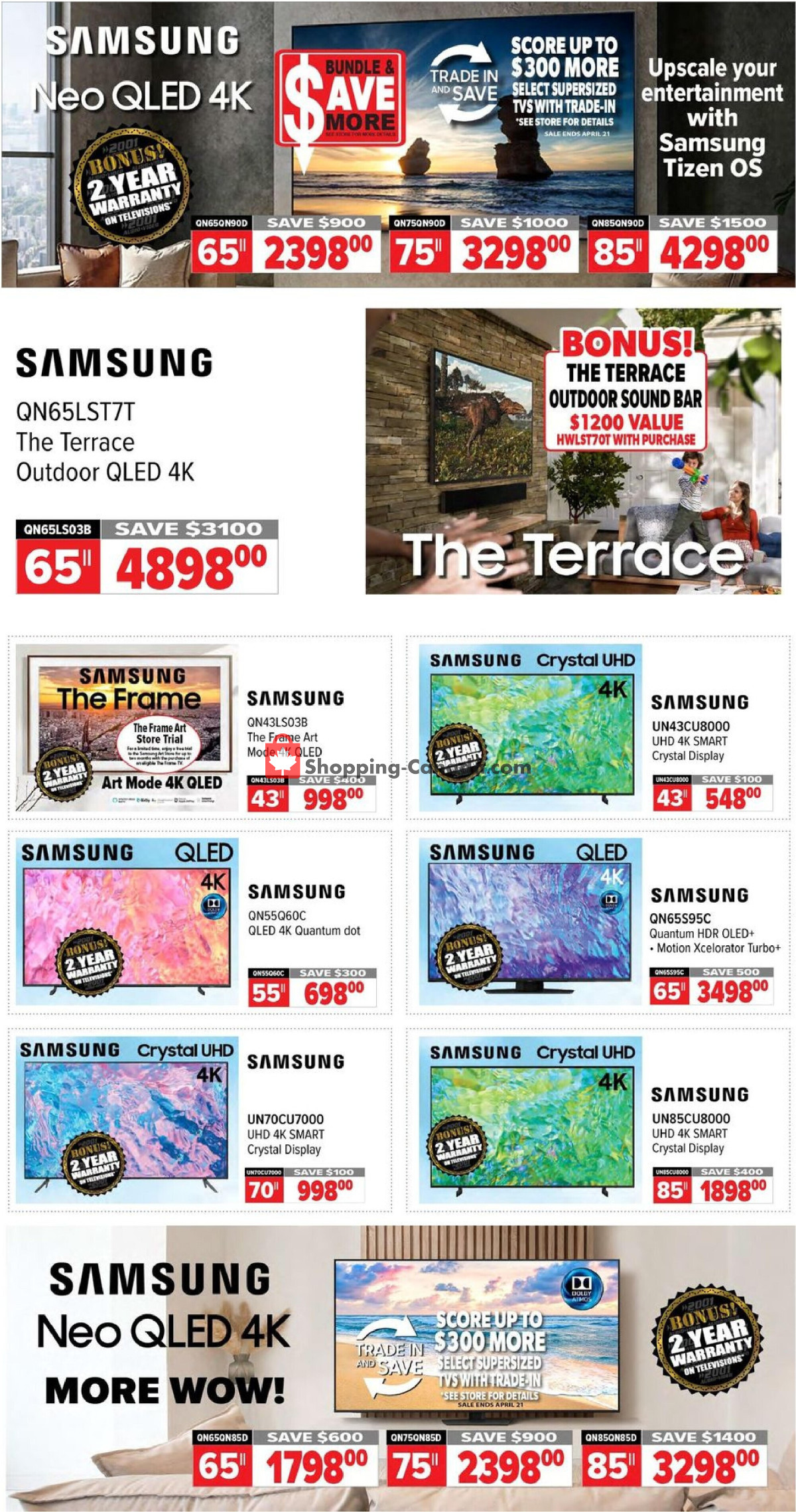 2001 Audio Video flyer from Friday April 19, 2024 to Thursday April 25, 2024 - page 3