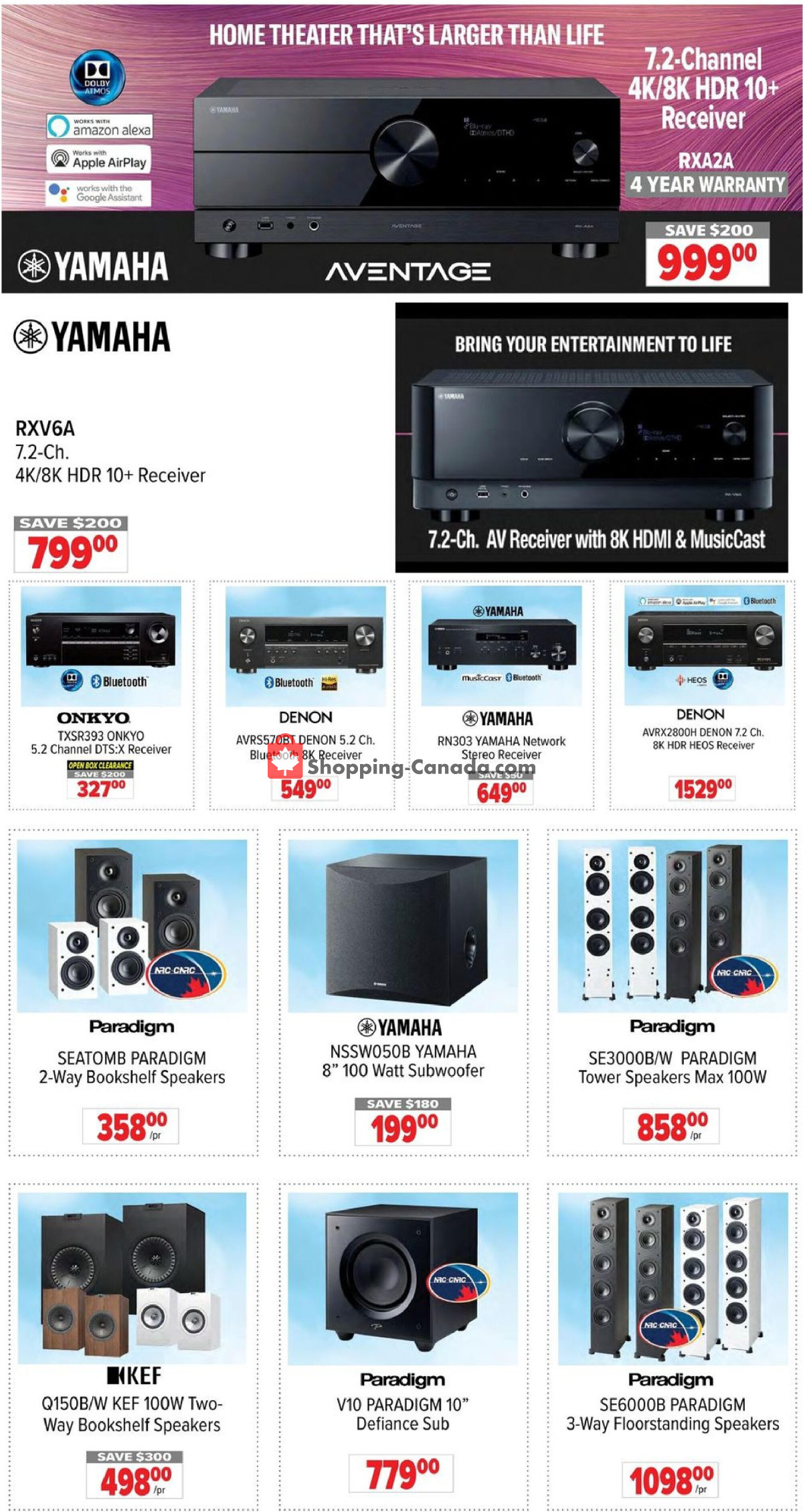 2001 Audio Video flyer from Friday April 19, 2024 to Thursday April 25, 2024 - page 4