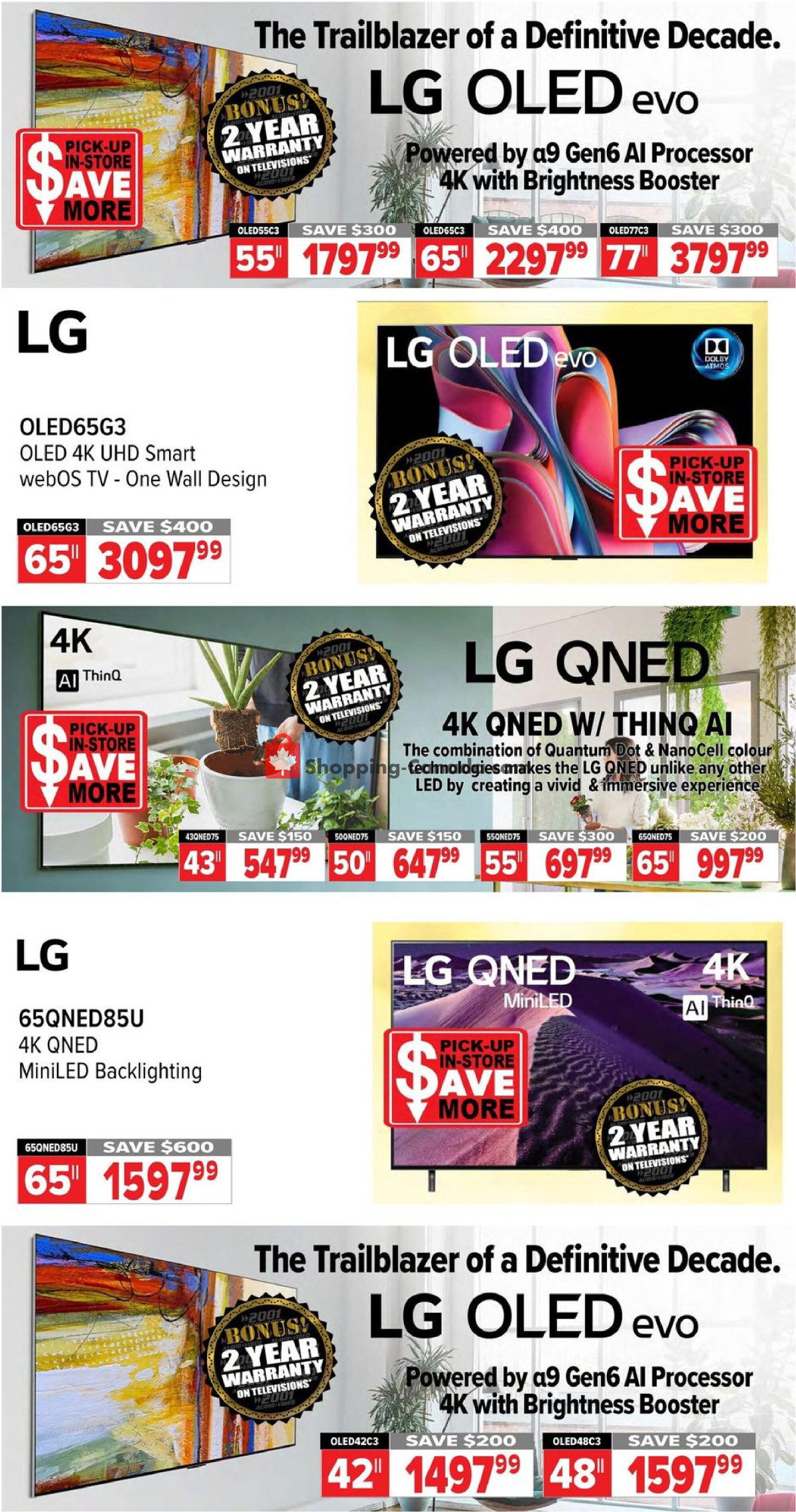 2001 Audio Video flyer from Friday April 19, 2024 to Thursday April 25, 2024 - page 7