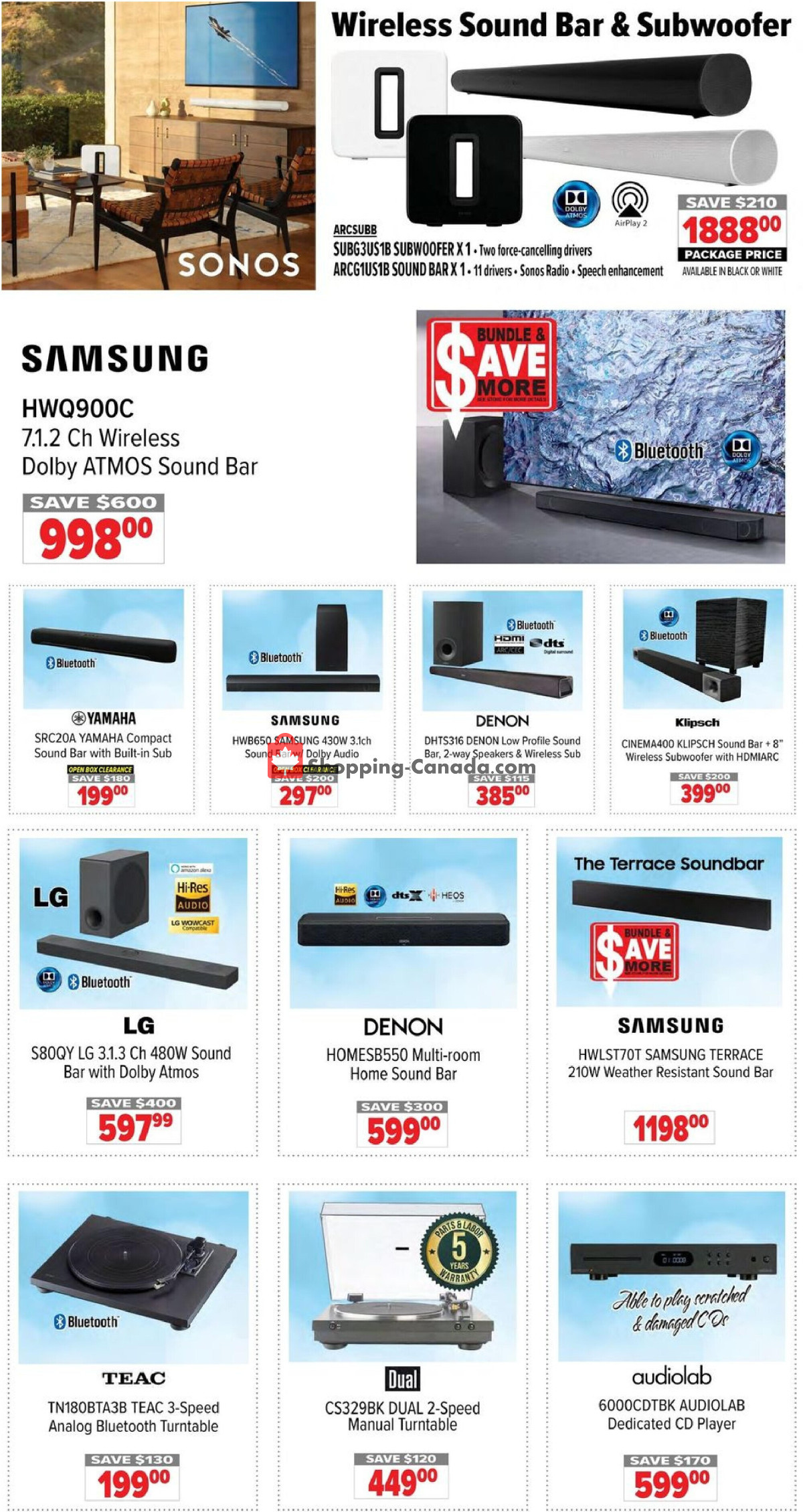 2001 Audio Video flyer from Friday March 29, 2024 to Thursday April 4, 2024 - page 5