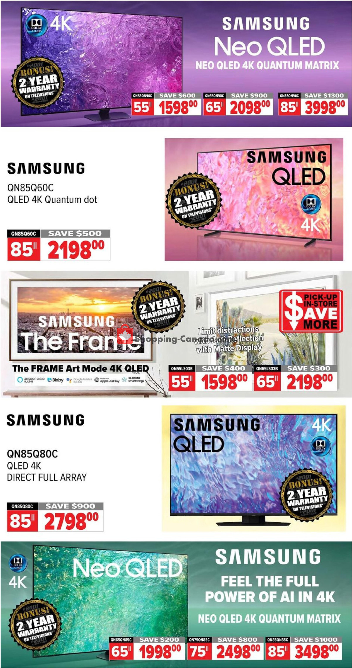 2001 Audio Video flyer from Friday March 29, 2024 to Thursday April 4, 2024 - page 7