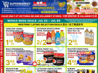88 Supermarket Western / Latino Exclusive Deals (Victoria Dr & Killarney only): July 03 - July 09 Flyer