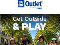 Thumbnail - Big Box Outlet Store Get Outside  Play Flyer