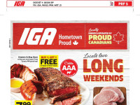 Thumbnail - IGA Extra weekly Flyer