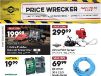 Thumbnail - Princess Auto pricewrecker Flyer