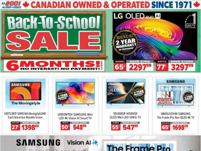 2001 Audio Video Base  Flyer