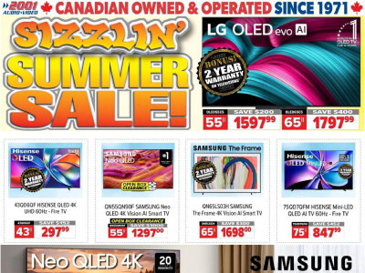 2001 Audio Video Base  Flyer