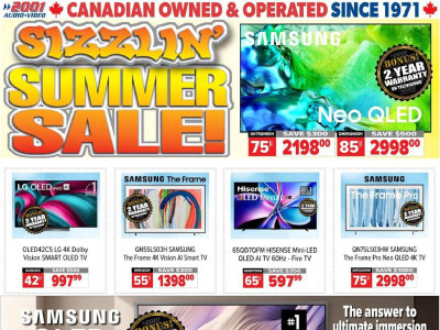 2001 Audio Video Base Flyer