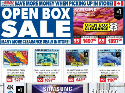 Thumbnail - 2001 Audio Video Base Flyer