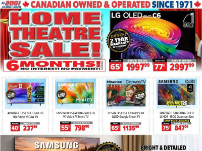 2001 Audio Video base Flyer