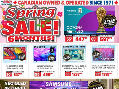 2001 Audio Video Flyer Thumbnail