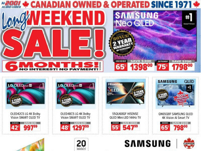 2001 Audio Video Flyer Thumbnail