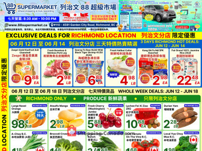 88 Supermarket Flyer Thumbnail