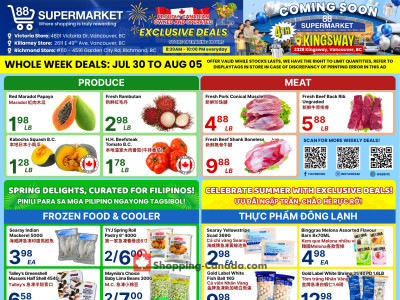 88 Supermarket Outdated Flyer Thumbnail