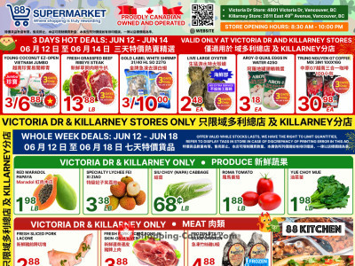 88 Supermarket Flyer Thumbnail