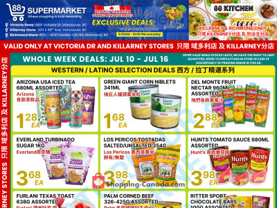 88 Supermarket Flyer Thumbnail valid from Friday July 10, 2026 to Thursday July 16, 2026