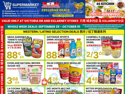 88 Supermarket Flyer Thumbnail