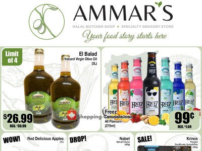 Ammar's Halal Meats Flyer