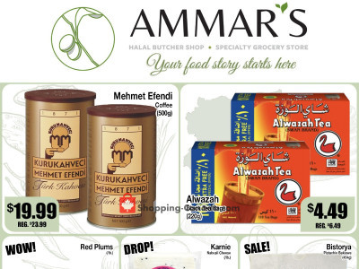 Ammar's Halal Meats Flyer Thumbnail
