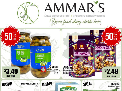 Ammar's Halal Meats Flyer