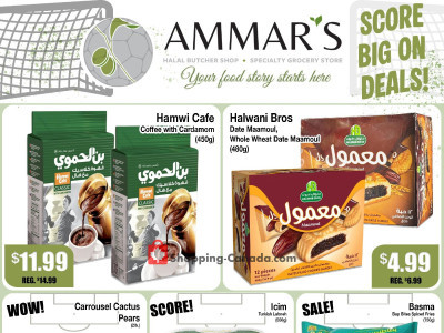 Ammar's Halal Meats Flyer