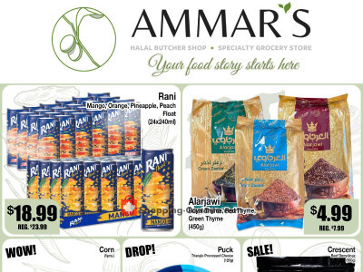Ammar's Halal Meats Flyer Thumbnail valid from Thursday July 23, 2026 to Wednesday July 29, 2026