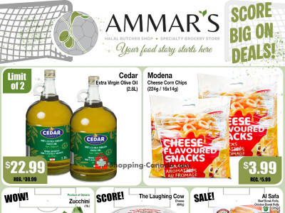 Ammar's Halal Meats Flyer