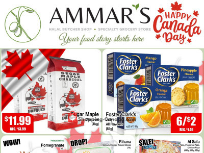 Ammar's Halal Meats Flyer