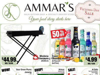 Ammar's Halal Meats Flyer