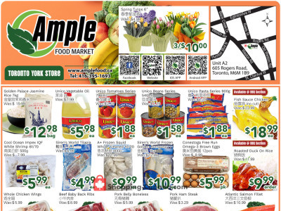 Ample Food Market Outdated Flyer Thumbnail - Friday April 17, 2026 - Thursday April 23, 2026