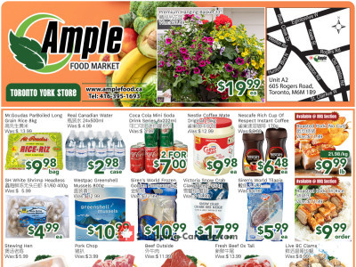 Ample Food Market Flyer