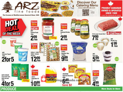 Arz Fine Foods Outdated Flyer Thumbnail - Friday April 17, 2026 - Thursday April 23, 2026