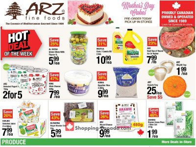 Arz Fine Foods Flyer Thumbnail