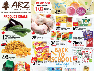 Arz Fine Foods Flyer