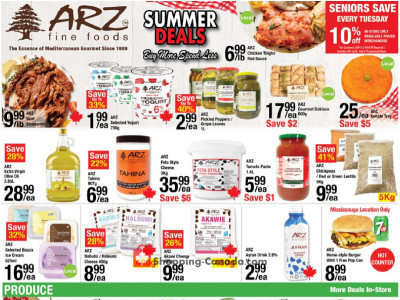 Arz Fine Foods Flyer Thumbnail