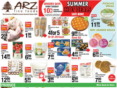 Arz Fine Foods Flyer Thumbnail