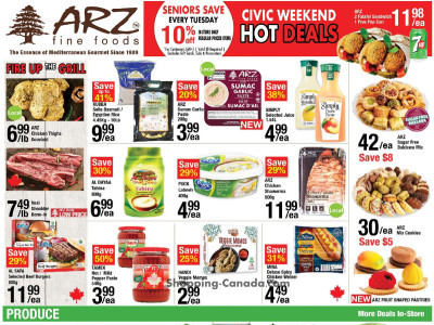 Thumbnail - Arz Fine Foods Flyer